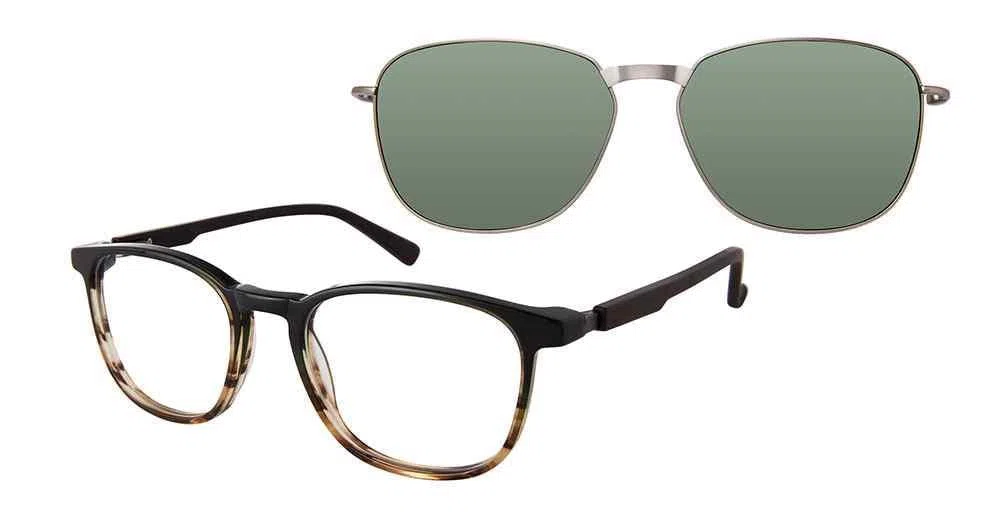 Revolution REV-TRAVIS-w/Clip Eyeglasses - view 2